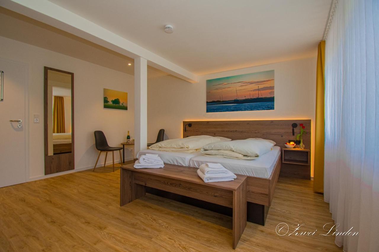 Hotel Zwei Linden - Links Der Elbe - Niedersachsen Balje Экстерьер фото