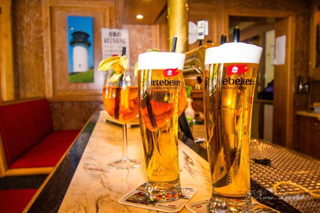 Hotel Zwei Linden - Links Der Elbe - Niedersachsen Balje Экстерьер фото