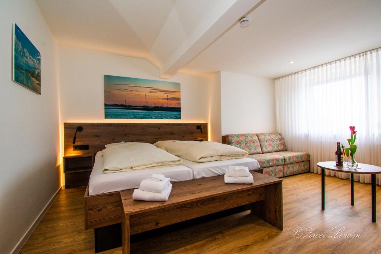 Hotel Zwei Linden - Links Der Elbe - Niedersachsen Balje Экстерьер фото