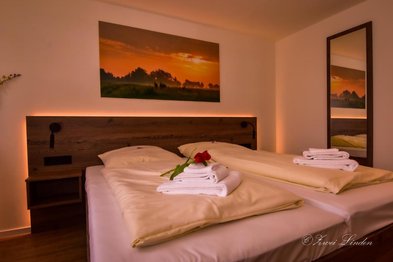 Hotel Zwei Linden - Links Der Elbe - Niedersachsen Balje Экстерьер фото