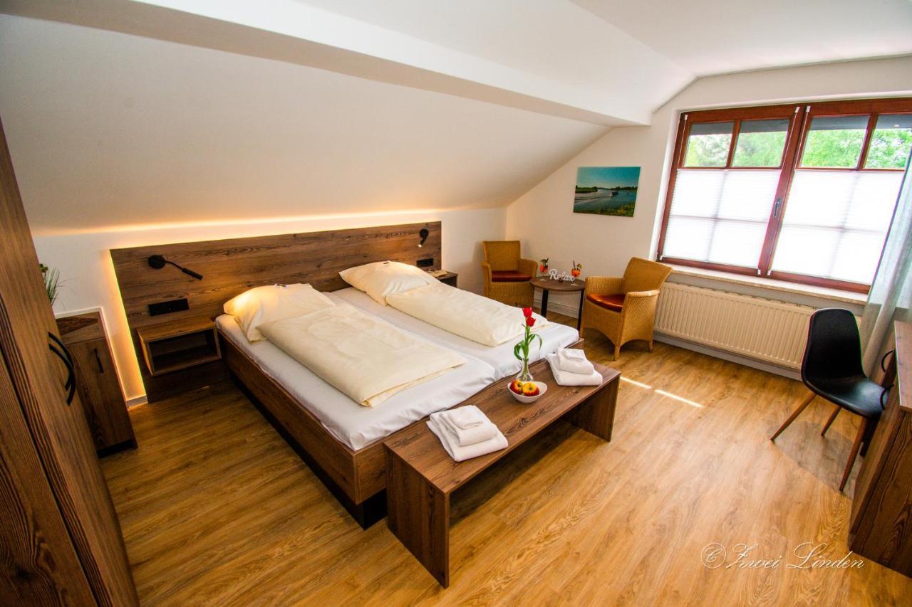 Hotel Zwei Linden - Links Der Elbe - Niedersachsen Balje Экстерьер фото